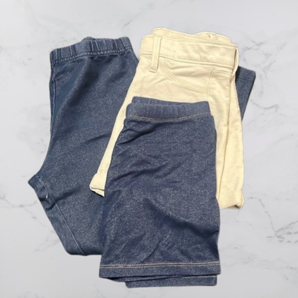 Girls size 7/8 Shorts and Leggings bundle - set of 3